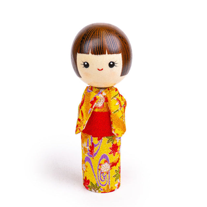 Japońska Laleczka Kokeshi - Komachi