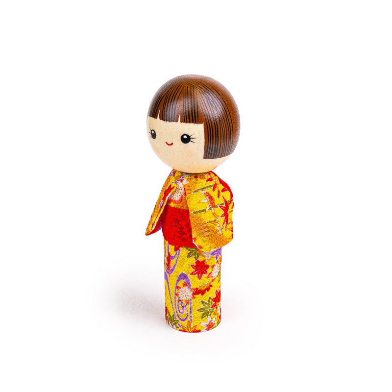 Japońska Laleczka Kokeshi - Komachi