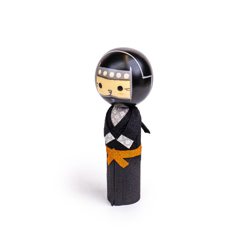Japońska Laleczka Kokeshi - Ninja