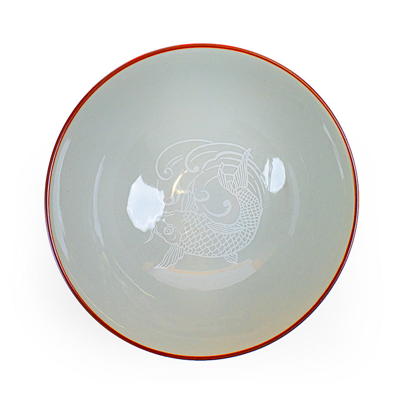 Japońska Miseczka Ceramiczna Karp Koi