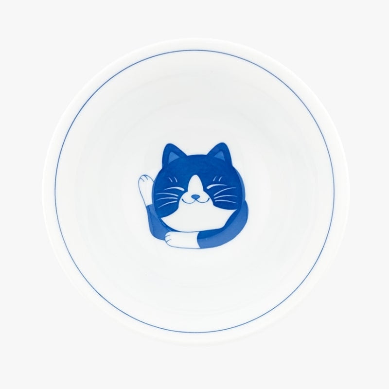 Japońska miska Blue Cat
