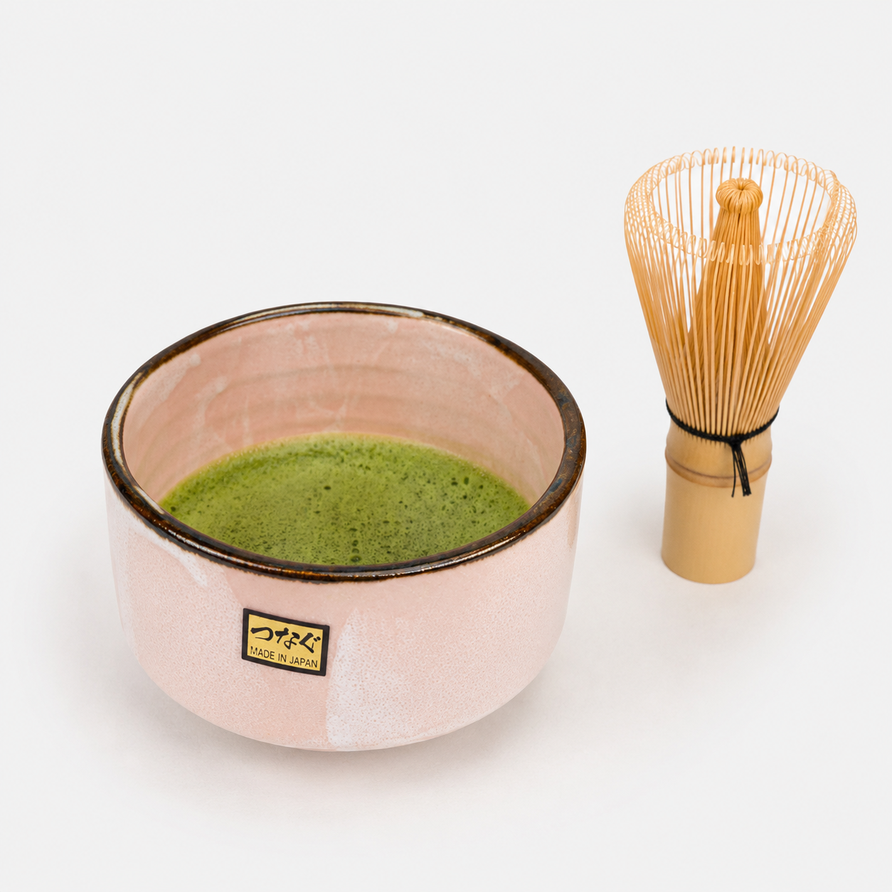 Japońska miska do matchy Chawan Różowa