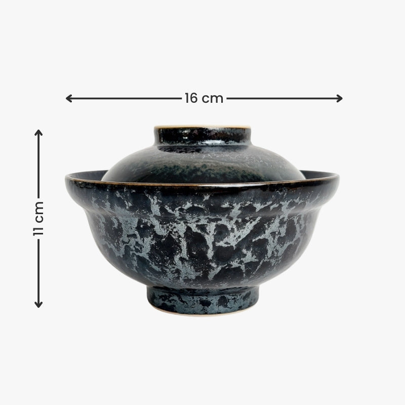 Japońska miska donburi Kuroiwa