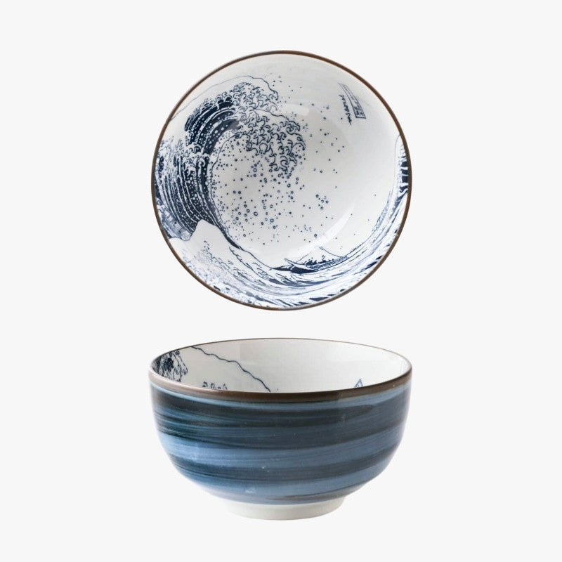 Japońska miska na ryż Hokusai