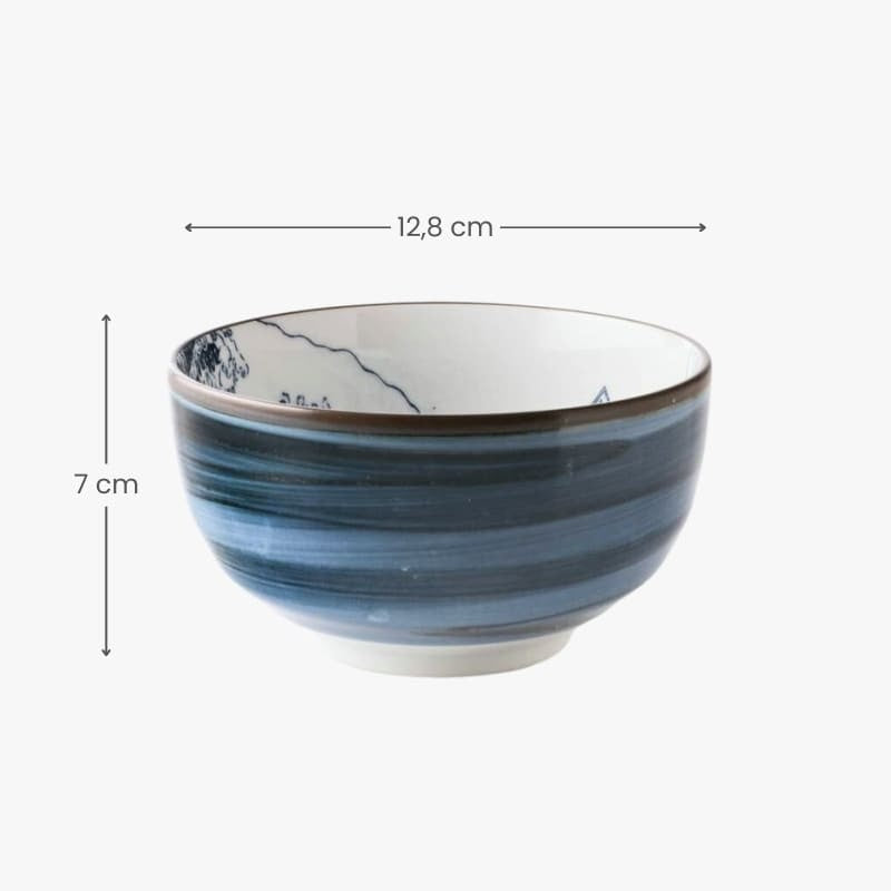 Japońska miska na ryż Hokusai