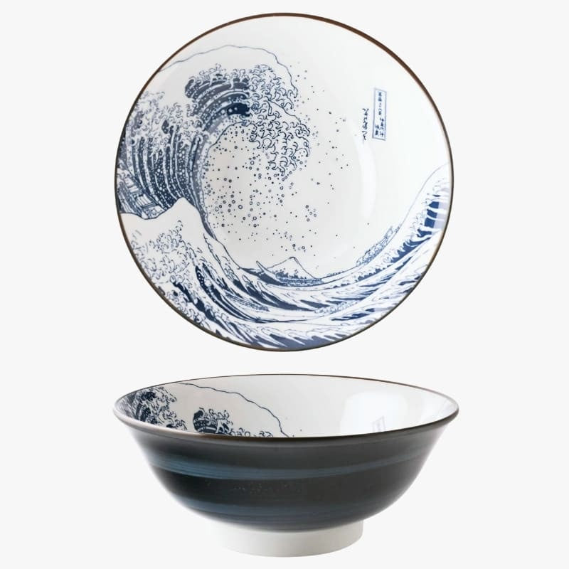 Japońska miska ramen Hokusai