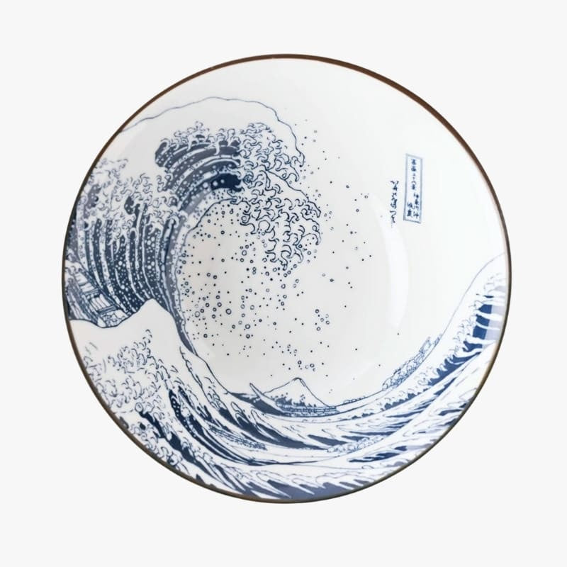 Japońska miska ramen Hokusai
