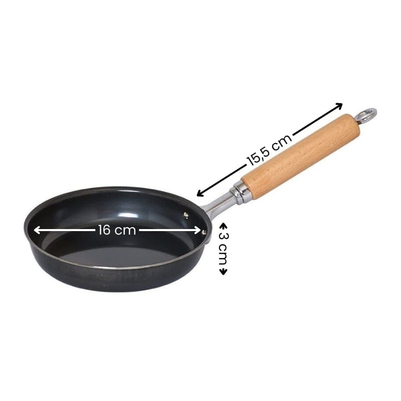 Japońska patelnia do smażenia 16 cm