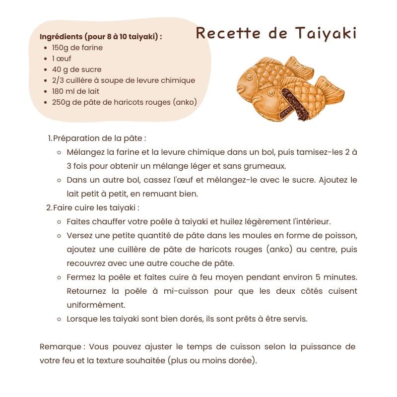 Japońska patelnia Taiyaki