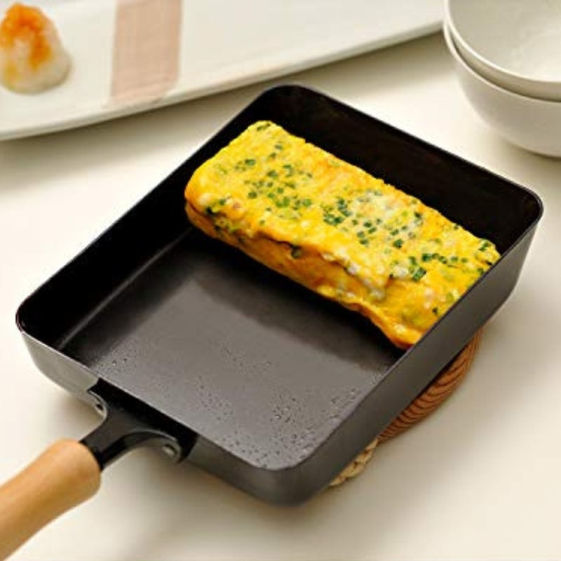 Japońska patelnia Tamagoyaki 14x18 cm