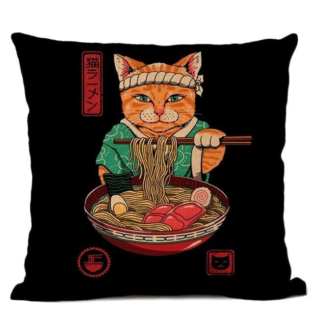 Japońska poszewka na poduszkę Master Ramen