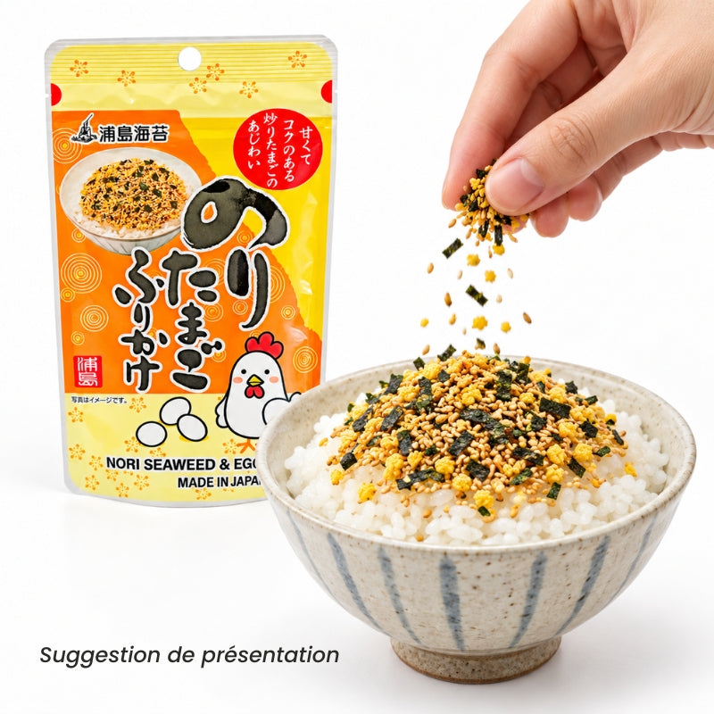 Japońska Przyprawa do Ryżu Furikake – Nori i Jajko