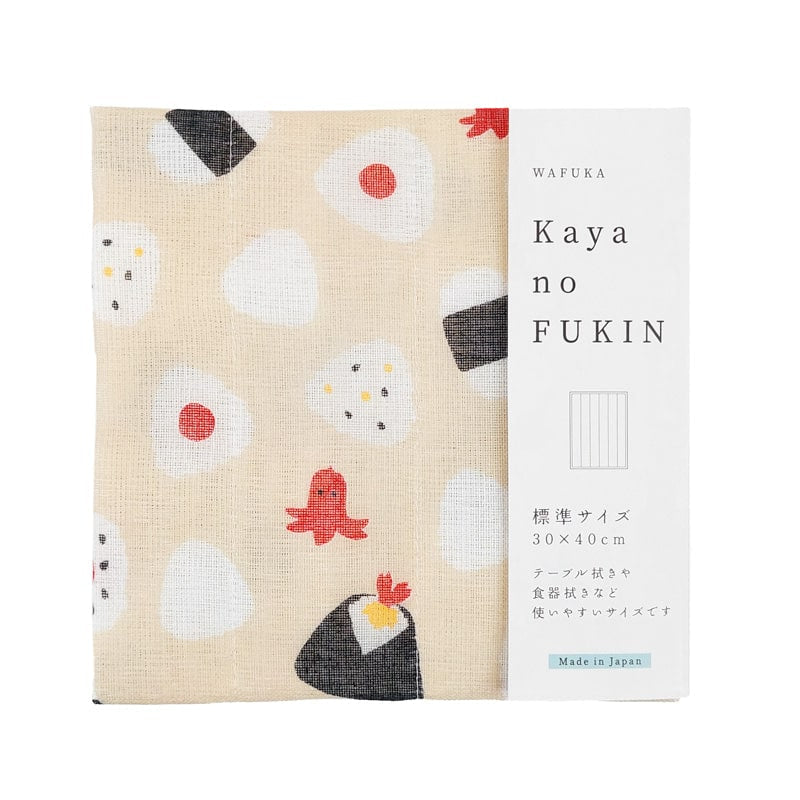 Japońska ściereczka do herbaty Onigiri