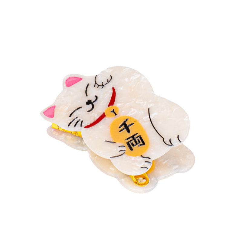 Japońska Spinka do Włosów Kot Maneki-Neko