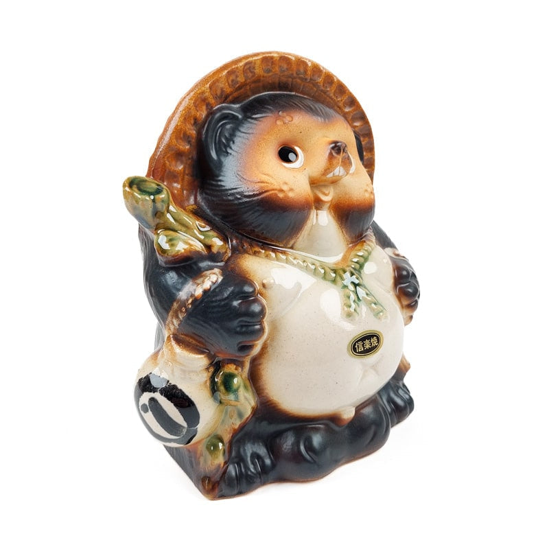 Japońska statuetka Tanuki