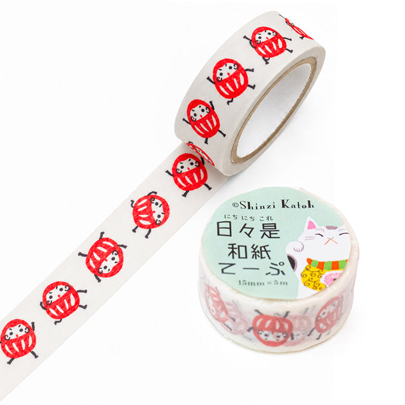 Japońska Taśma Washi - Daruma