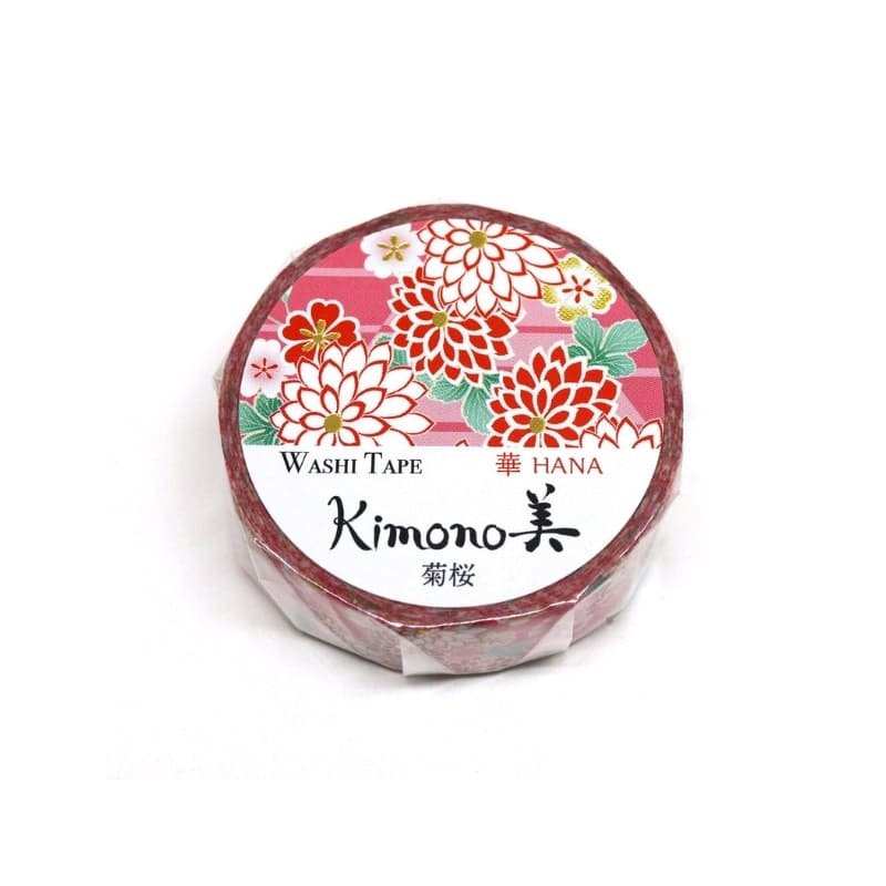 Japońska taśma washi Kiku Sakura