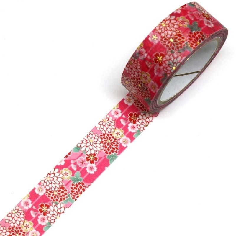 Japońska taśma washi Kiku Sakura