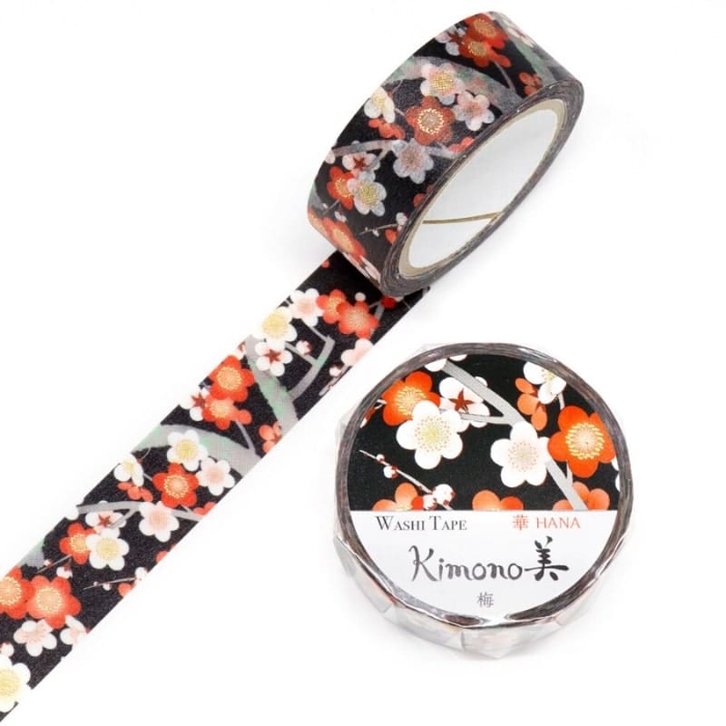 Japońska taśma washi Ume