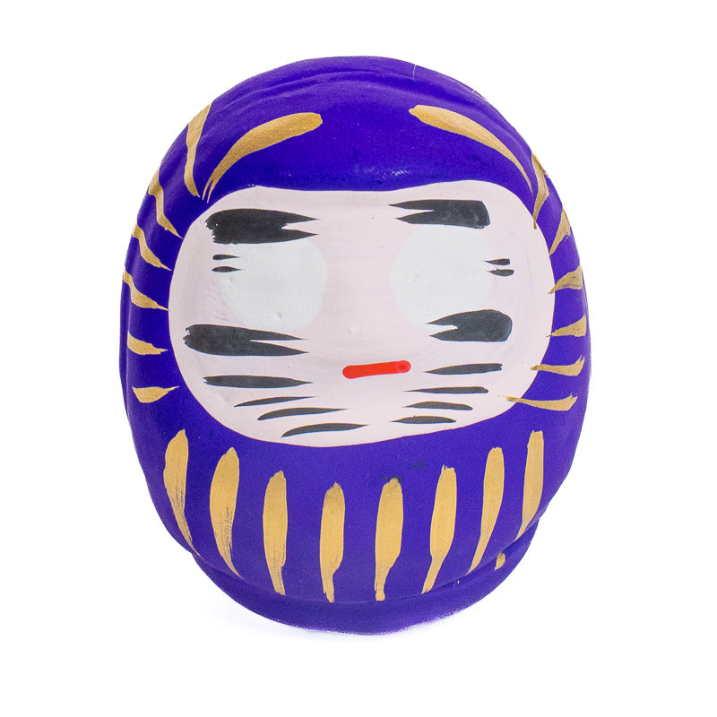 Japoński Daruma 6 cm - Różne Kolory Fioletowy