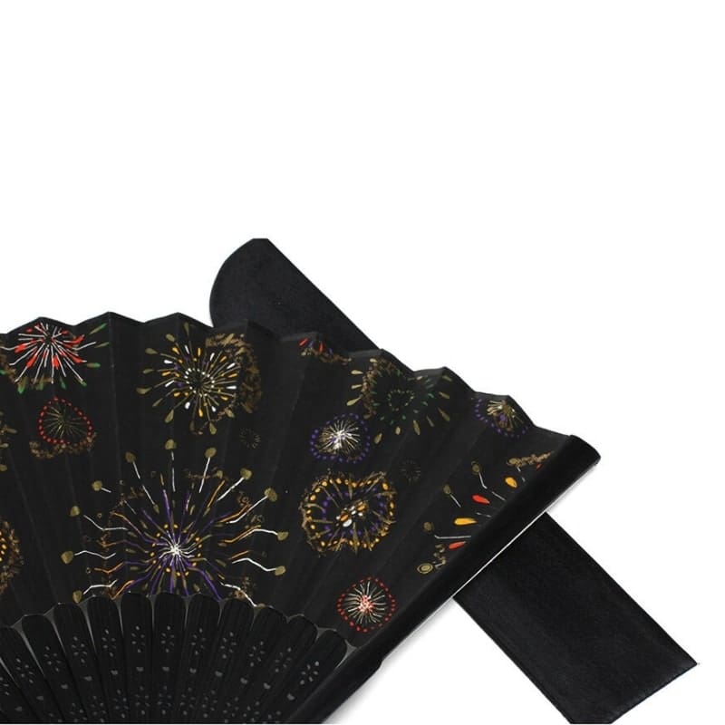 Japoński fan Yuzen Hanabi