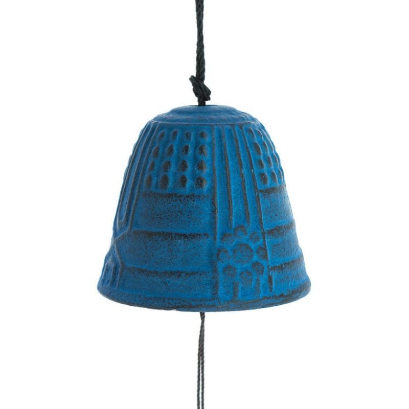 Japoński gong Furin Iwachu Blue 4,5 cm
