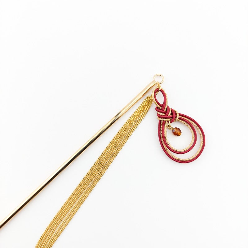 Japoński Kanzashi Mizuhiki