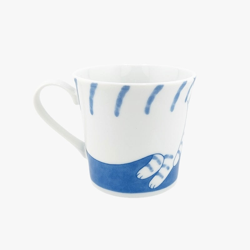 Japoński kubek Neko Blue