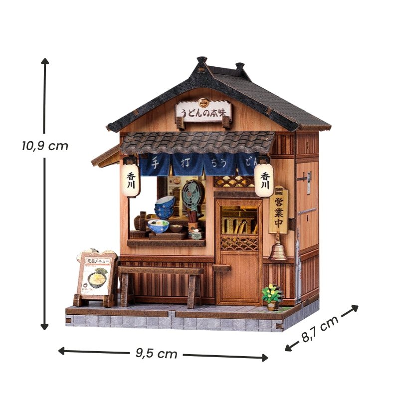 Japoński Mini Domek Drewniany Kagawa Udon House