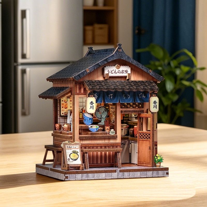Japoński Mini Domek Drewniany Kagawa Udon House