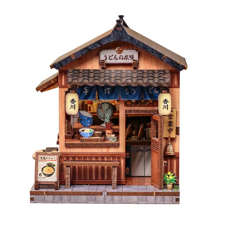 Japoński Mini Domek Drewniany Kagawa Udon House