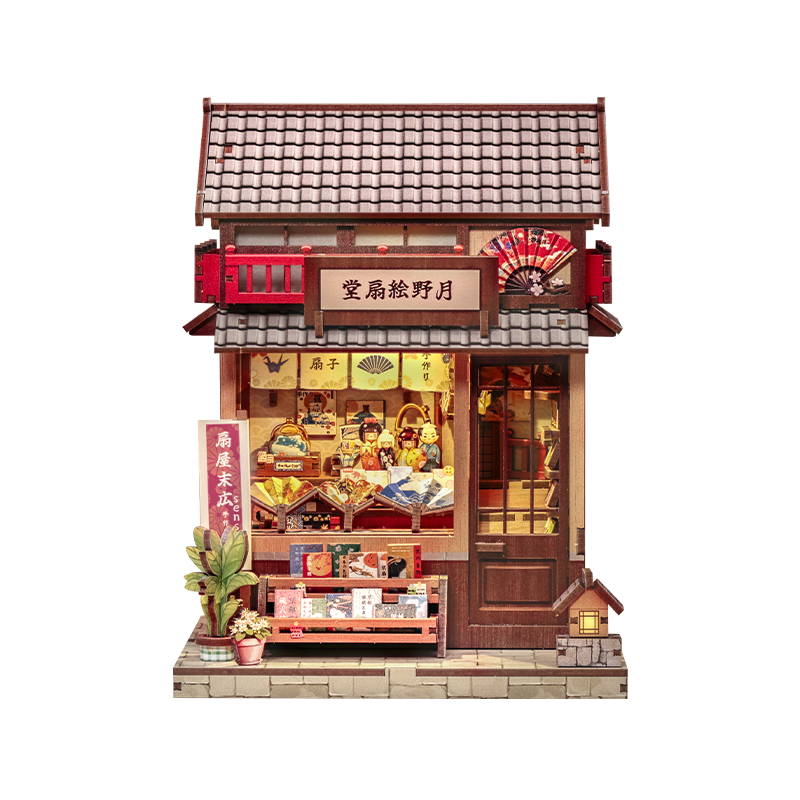 Japoński Miniaturowy Domek Drewniany Tsukino Eogi-Dou