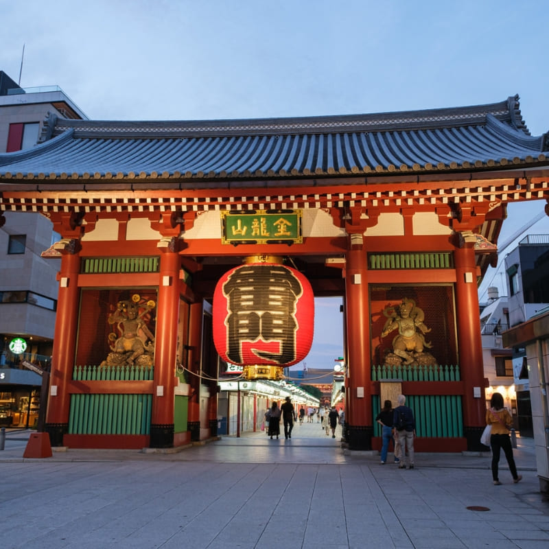 Japoński Miniaturowy Model - Asakusa