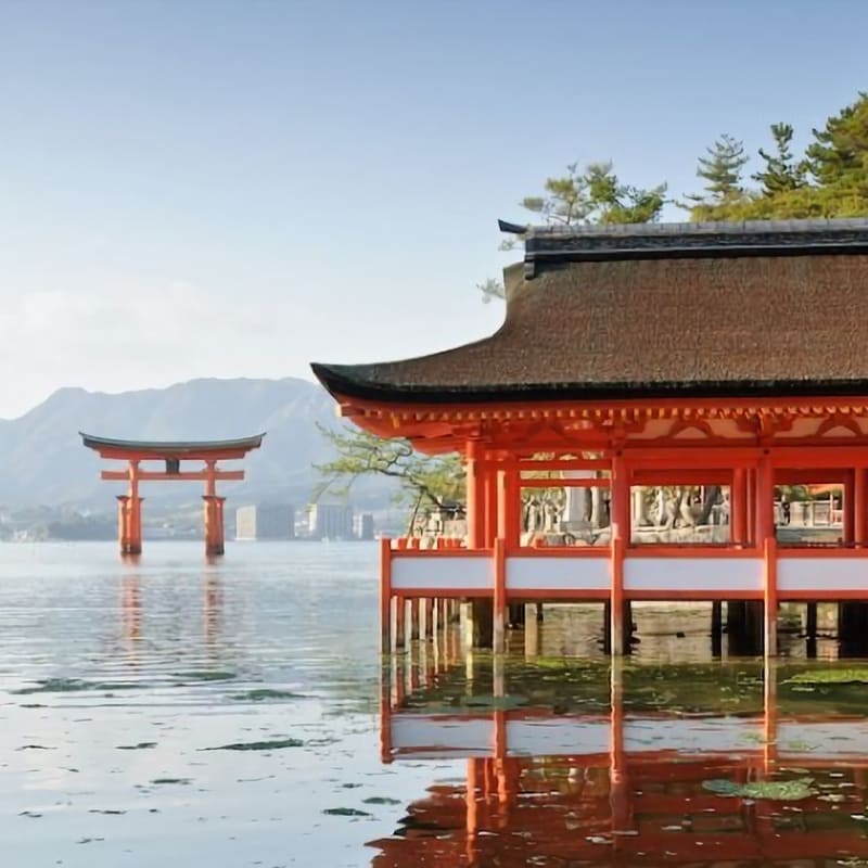 Japoński Miniaturowy Model - Miyajima