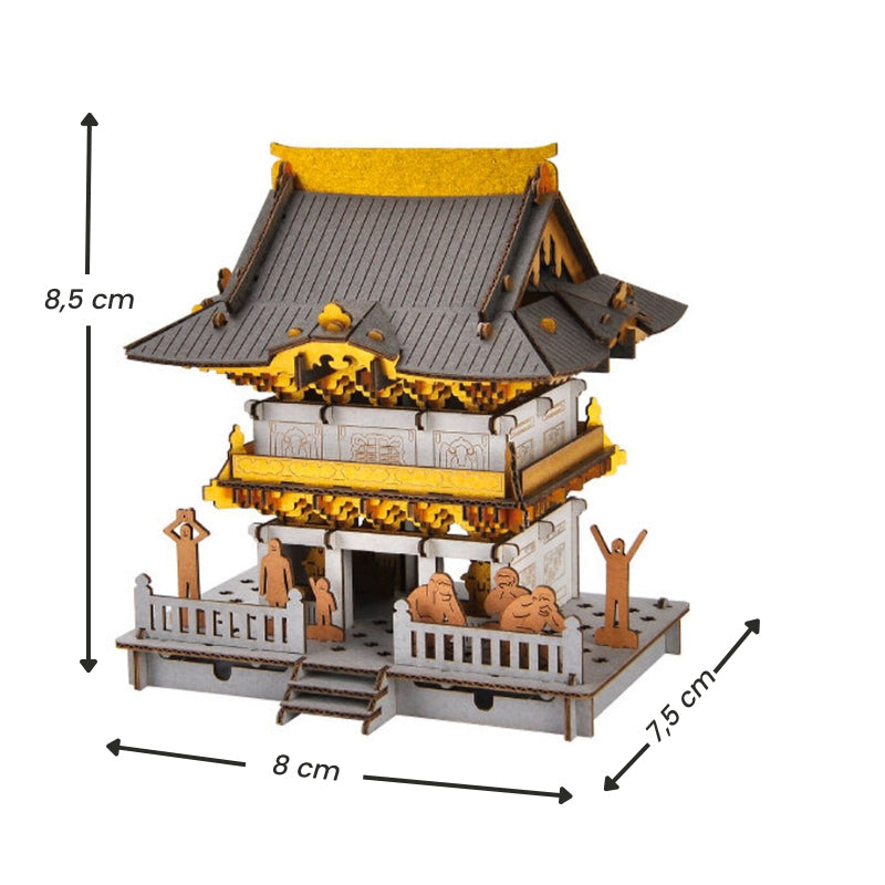 Japoński Miniaturowy Model - Sanktuarium Nikkō Tōshō-gū