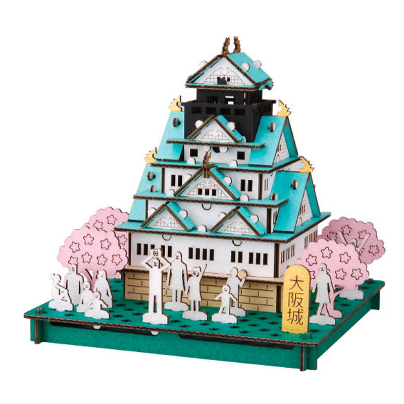 Japoński Miniaturowy Model - Zamek Osaka