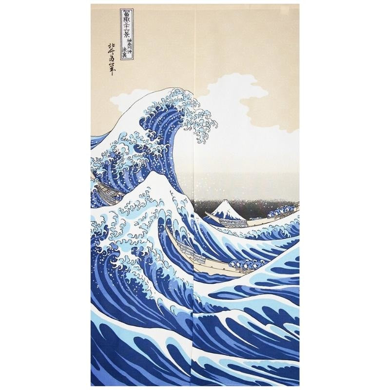 Japoński Noren Grande Vague 85 x 150 cm