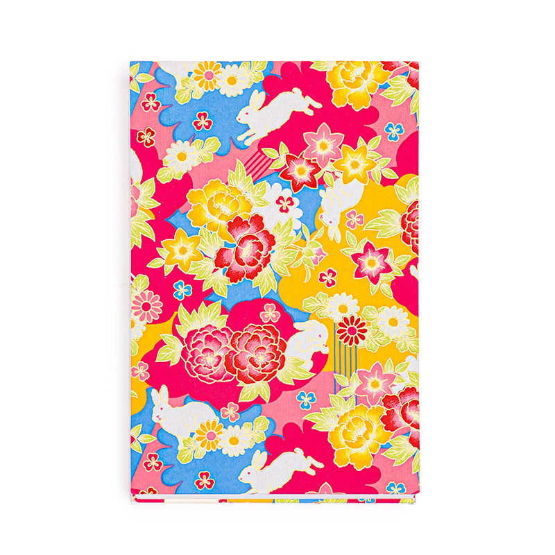 Japoński Notatnik Goshuin Mino Washi - Usagi
