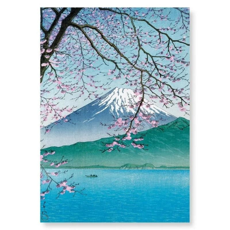 Japoński obraz góry Fuji A4