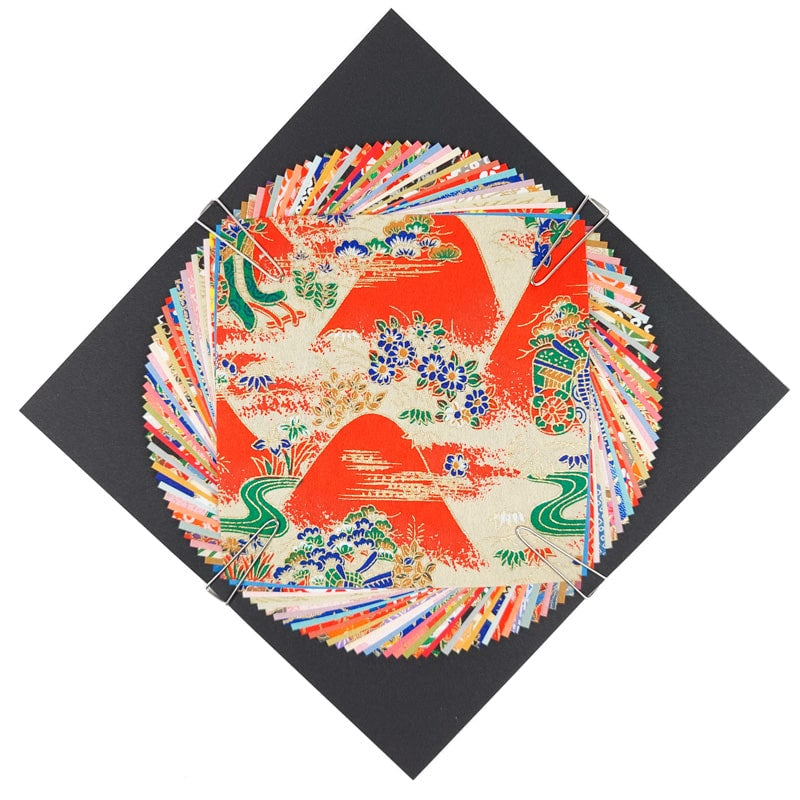 Japoński papier Washi Chiyogami 10x10 cm