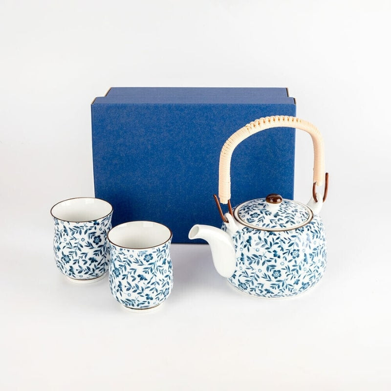 Japoński porcelanowy zestaw do herbaty