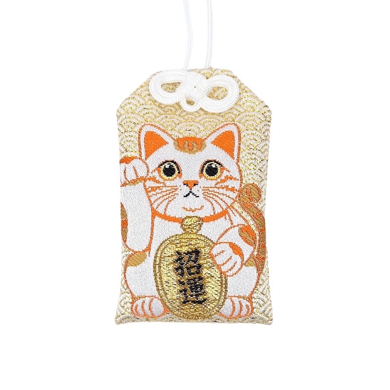 Japoński Talizman Omamori Maneki Neko