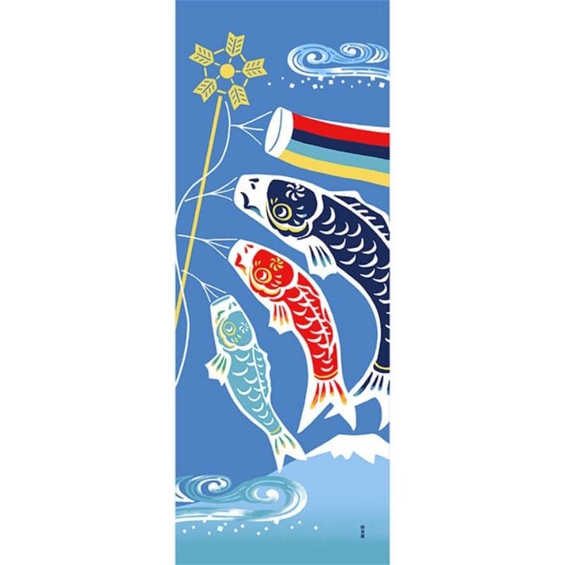 Japoński Tenugui Kodomo no Hi