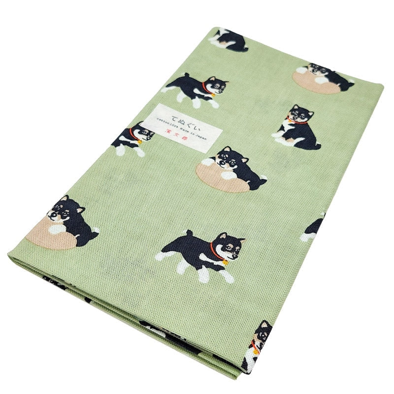 Japoński Tenugui Kuro Shiba