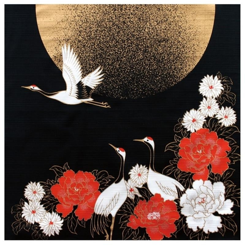 Japoński żuraw Furoshiki 50x50 cm