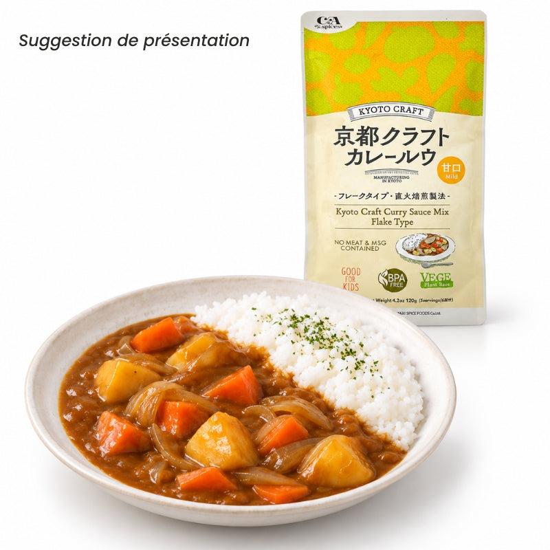 Japońskie Curry Roux Łagodne - Kyoto Craft