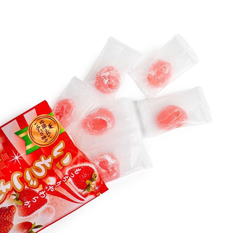 Japońskie Daifuku Mochi Truskawkowe