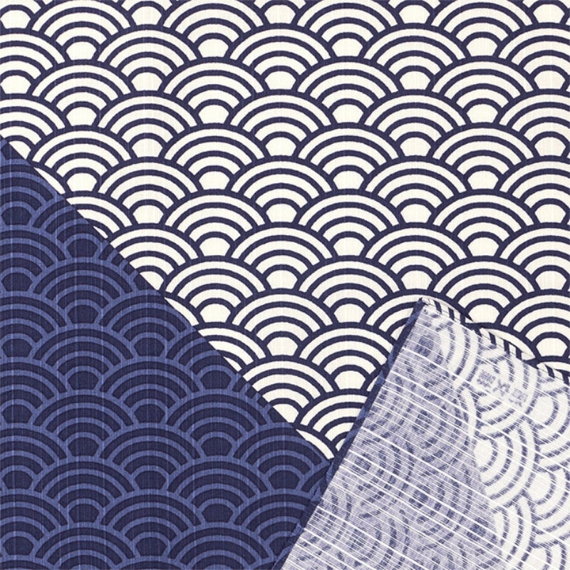 Japońskie Furoshiki Seigaiha 50x50 cm
