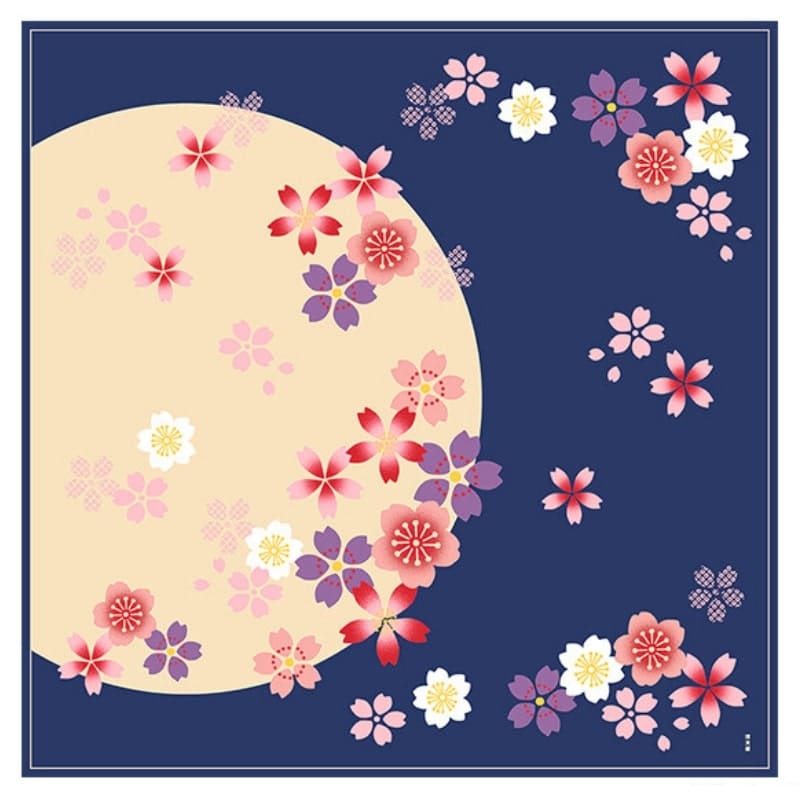 Japońskie Furoshiki Shizuka Sakura 90x90 cm