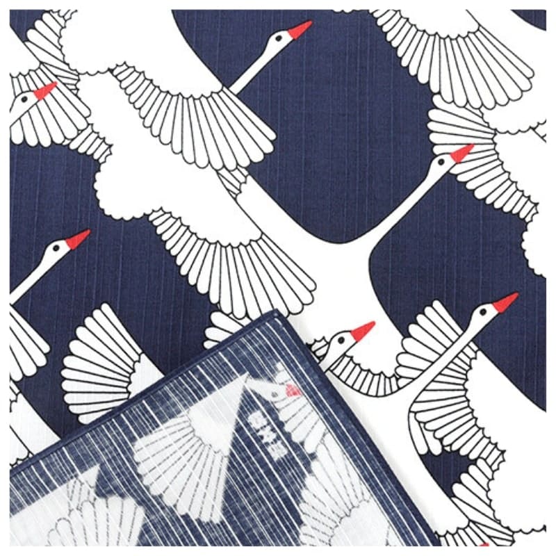 Japońskie Furoshiki Shukuzuru 90x90 cm